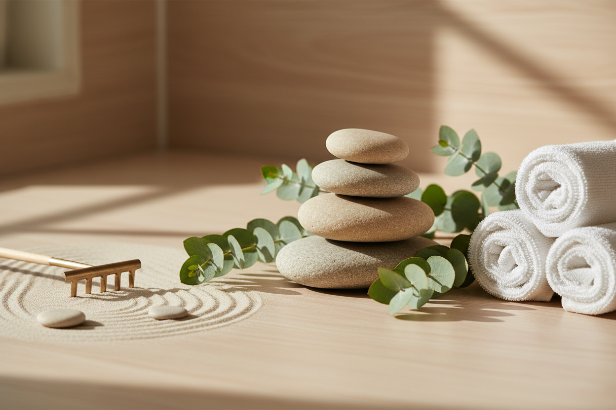 make a wellness banner without any text, it must be professional, neat, clean, catchy and premium look